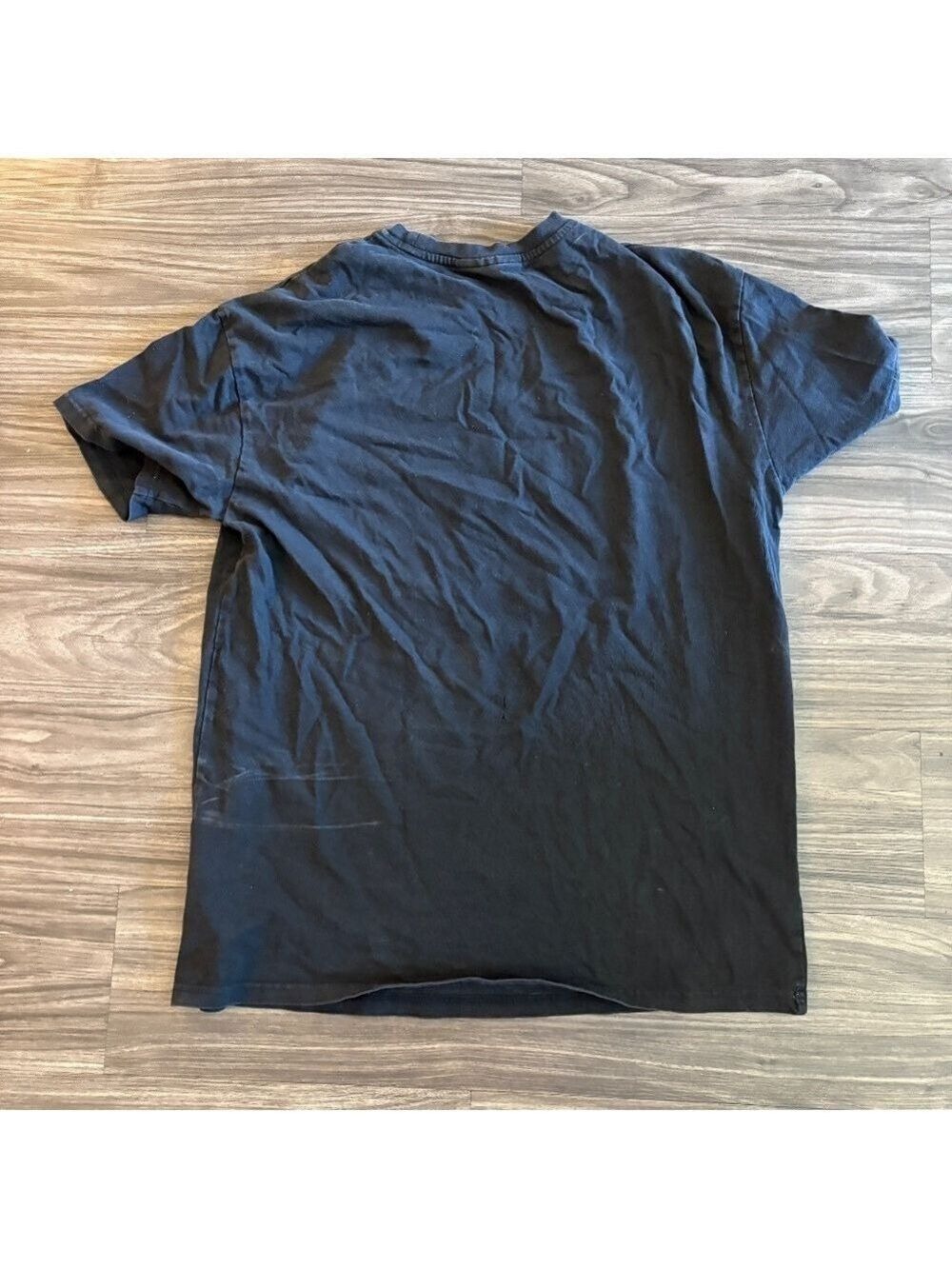 Jagger & Stone Oversized Black 100% Cotton Short Sleeve Tee - Picture 8 of 9